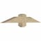 Ekena Millwork Eugene Rough Sawn Timber Gable Bracket, Douglas Fir, 36"W x 6"H x 4"D x 4"F, 4/12 Pitch GBW036X06X0404EUG00RDF - alternate 2